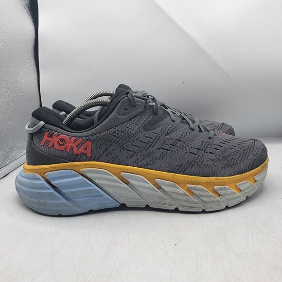 Hoka One One Gaviota 4 Mens 11 D Gray Running Training Shoes Athletic Outdoors main image 7